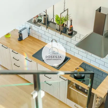 & Sauna Posesja Kapitanska By Posesja شقة غجيبوفو
